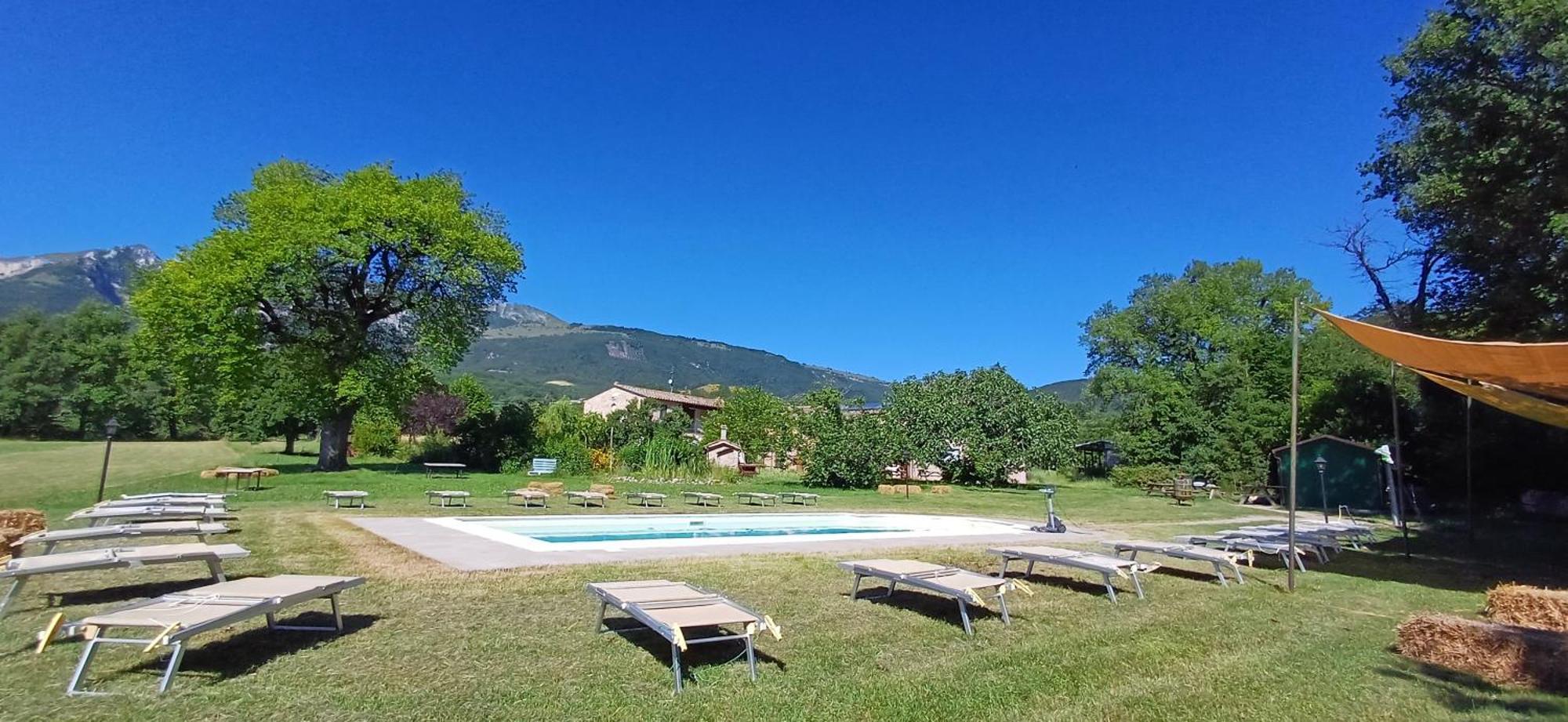 Antica Dimora Pension Sarnano Buitenkant foto