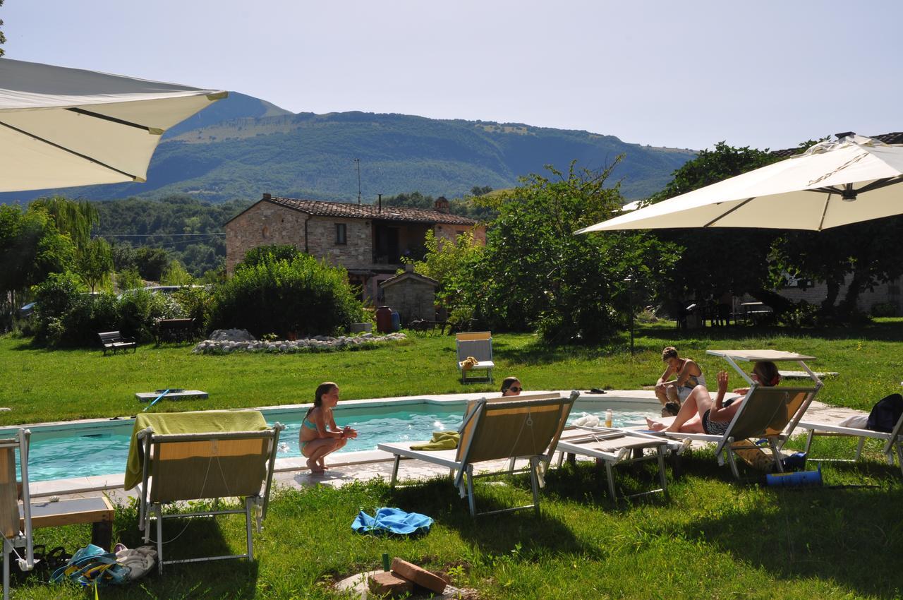 Antica Dimora Pension Sarnano Buitenkant foto